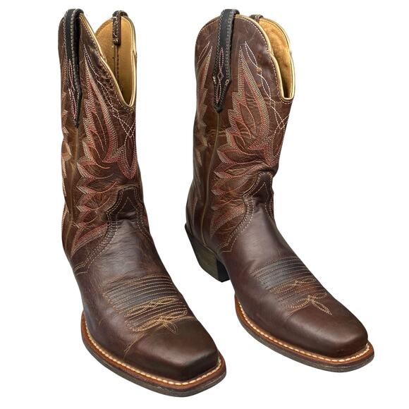 Ariat Women’s Autry Brown Leather Western Cowgirl Boot Size US 6 B - Picture 5 of 11